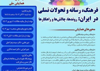 همایش ملی فرهنگ، رسانه و تحولات نسلی در ایران: روندها، چالش‌ها و راهکارها