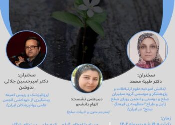 وبینار «صلح و زندگی خلاق و مبتکرانه؛ امید و عمل» برگزار می‌شود