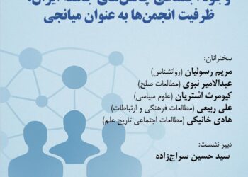 ششمین همایش کنکاش‌های مفهومی و نظری درباره جامعه ایران/  «وجوه اجتماعی چالش‌های جامعه ایران: ظرفیت انجمن‌ها به عنوان میانجی»
